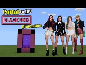 PORTAL to the BLACKPINK Dimension | Minecraft PE