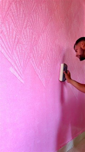 40K views · 461 reactions | Royal play wall painting chisel texture design #reelsviralシ #reelsfbシ #reelsfypシ #OMG #love #trend #design #life #art #home | KS Sakib painting | Facebook