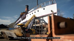 Here is a unique behind-the-scenes look at the TSS Earnslaw Survey 🔧 The iconic TSS Earnslaw has been sailing across Lake Wakatipu since 1912. Meet the people who work hard to preserve one of the oldest coal-fired steamships in the world. You can find out more about the TSS Earnslaw here: https://www.realjourneys.co.nz/en/experiences/cruises/tss-earnslaw-lake-cruises/more-info/ #queenstownnz #tssearnslaw #realjourneys | RealNZ