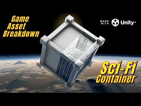 Game Asset Breakdown - Sci‑Fi Container - Combat Search Rescue