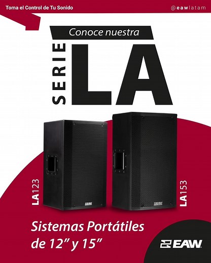 Potencia y Portabilidad con la Serie LA de EAW