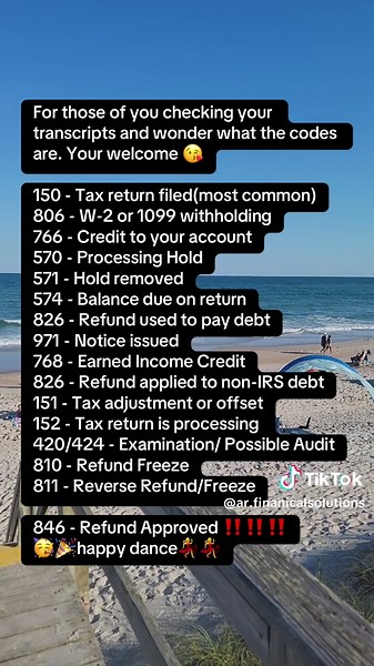 Understanding IRS Transcript Codes Explained