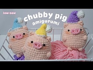 Chubby Pig no sew tutorial