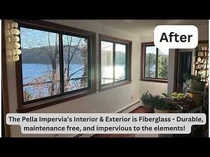 Pella Impervia Window Installation New Fairfield, CT