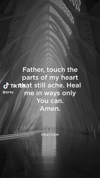Some wounds don't show on the outside. You look fine. You function. You show up. But there are parts of your heart that still ache in private. The kind of pain that therapy can help but can't fully reach. That's exactly where God wants to go. Not around the pain. Into it. To heal what only He can touch. Say amen if this is your prayer today. 🙏 Want more of this? Link in bio. 👆