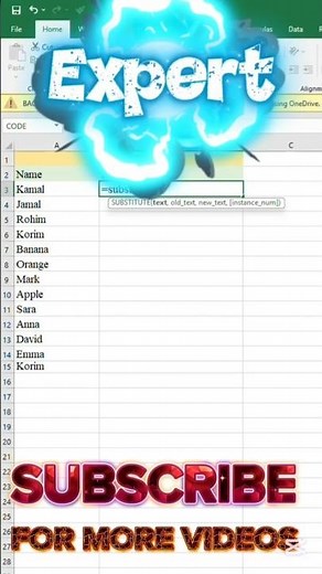 Create Emails from Names in Excel Instantly | Smart Formula Shortcut | Digital Office Skill