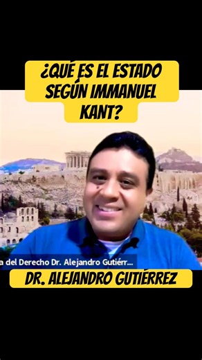 ¿QUÉ ES EL ESTADO SEGÚN IMMANUEL KANT?