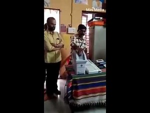VVPAT new voting machine Demo malayalam