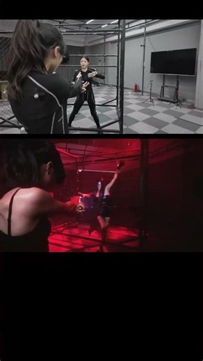 I made an AR horror game that turns my coworkers into monsters #motioncapture #mocap #game #movie