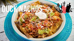 2.6K views · 64 reactions | We have the perfect Friday night fest for you, a few cold beers and these nachos using Luv-a-Duck in the sauce, it's to die for! Get the recipe - https://everydaygourmet.tv/recipes/duck-nachos | Everyday Gourmet | Facebook