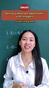 5.6K views · 171 reactions | Solving Combined Operations with Integers #integers #PEMDAS #math #matheducation #mathtutorial #education #MathTutoring #mathtutor #mathskills #mathhelp #mathematics #educational | Unang Math | Facebook