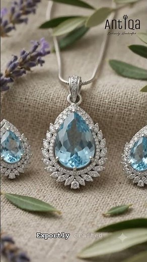 Is That Real Blue Topaz? | 25+ Carats of Natural Blue Topaz & Diamond Jewelry