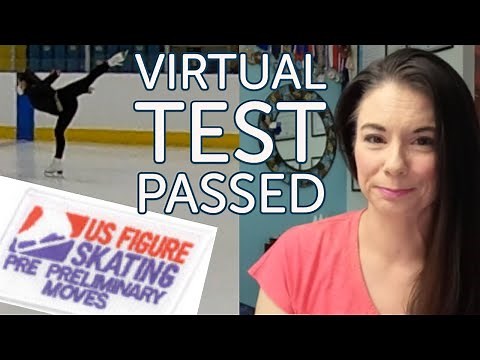 PRE-PRELIMINARY MIF - COACH REACTS TO Virtual Moves in the Field Test Passed (US Figure Skating PPM)
