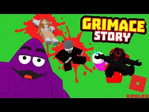 Escape KILLER GRIMACE in Roblox!