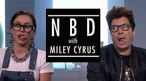2.2M views · 18K reactions | Jimmy shows a clip from the Bravo TV show "NBD," where host Casey and his guest Cassie (Miley Cyrus) talk about things that are "No Big Deal." | The Tonight Show Starring Jimmy Fallon | Facebook
