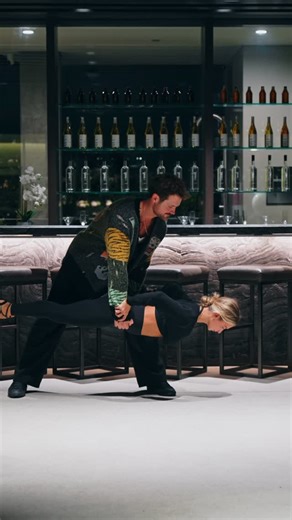 Dylan Efron | She trusts me. #DWTS | Instagram