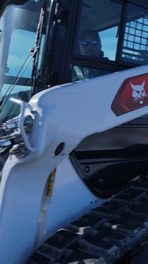 Big pile of snow? The Bobcat snow pusher pro treats it like a warm-up. #SnowRemoval | Bobcat Company
