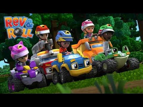 Motor Mural Marvel // Mouse Guests | Rev & Roll - WildBrain | Kid Movies