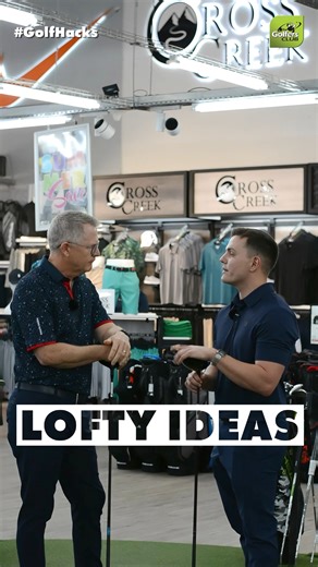 We're starting a new series called #golfhacks Here's episode 1 - Lofty Ideas Let us know what you think or what subjects you'd like us to cover in the comments #GetBetterGetGolfersClub #golfhacks | The Golfers Club