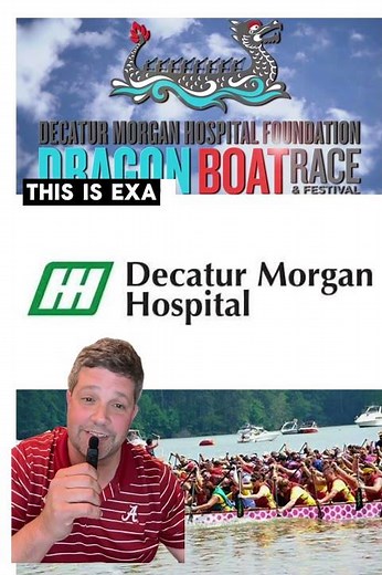13th Annual Dragon Boat rces in Decatur, AL are set for May 9th