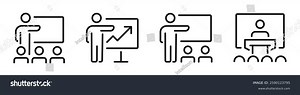Training Icon Set Workshop Business Training Stock Vector (Royalty Free) 2590123795 | Shutterstock