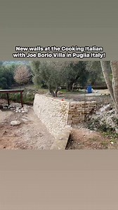 More Progress on the first and biggest of many walls being...