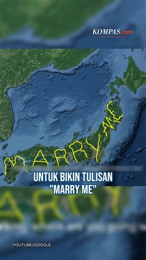 Kisah Pria Keliling Jepang 7.000 Km Bikin Tulisan "Marry Me" demi Lamar Pacar