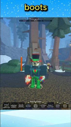 Winter Boots Guide 🥾 | Boreal Pines Crafting Tutorial (Roblox Fisch)
