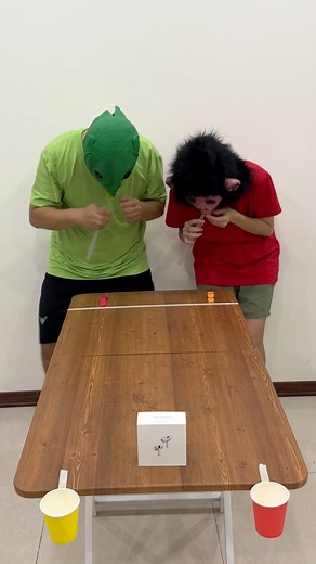 Blow & Go! Watch the Paper Worm Wiggle 🪱💨| TheCTShow #thectshows #funny #challenge #reels | The CT Show