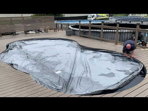 Galaxy Home Recreation shows you how to put a cover on your Stealth pool