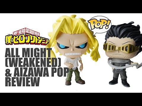 Weakened All Might & Shota Aizawa Funko Pop Unboxing