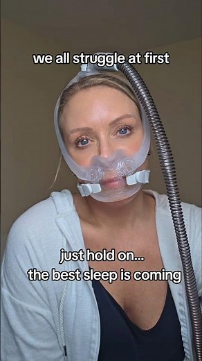 CPAP Isn’t Instant… But It Gets Better 🤍