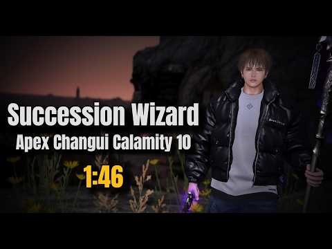 BDO Succession Wizard Apex Changui Calamity 10 Infinite Combo Test｜黑色沙漠 繼承巫師 大倀鬼 十災鬼 無限連招測試｜1:46