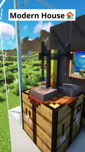 Minecraft Easy Modern House🏠 #shorts