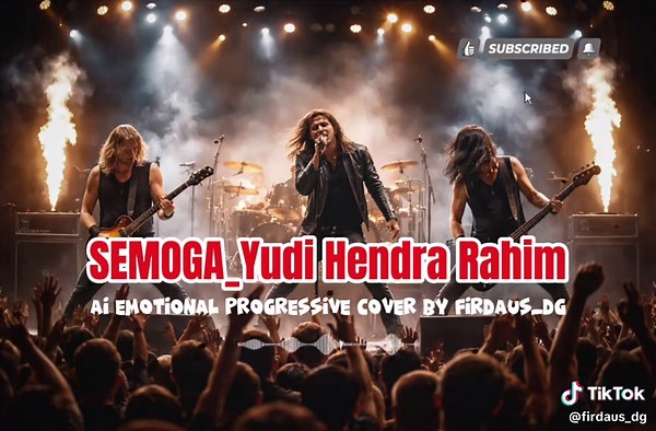 SEMOGA Cipt. YUDI HENDRA RAHIM | Ai Emotional Progressive Cover by firdaus_dg 🎼🤘🏻#aicover #progressive #ai #fypシ #CapCut