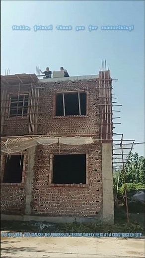 Testing Safety Nets for Construction Sites