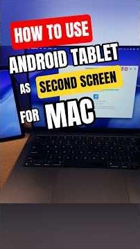 Use Your Android Tablet as a Mac Second Screen