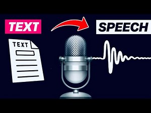 How to Convert TEXT to AUDIO (FREE) || Complete Tutorial.