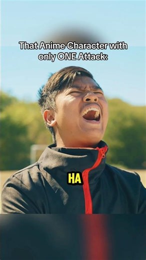 They always spam ONE move until it works! 😂 #anime #funny #comedy #skit #shorts