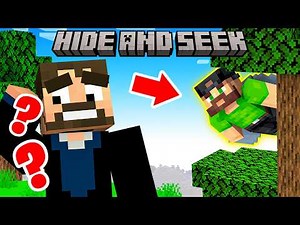 Using Levitation Power Hide and Seek in Minecraft