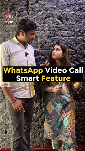 WhatsApp Video Call Smart Feature #shorts #whatsapp #tipsandtricks #howto #techtips #smartphone