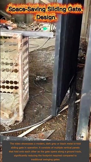 Innovative Bi-Fold Sliding Gate: The Ultimate Space Saver