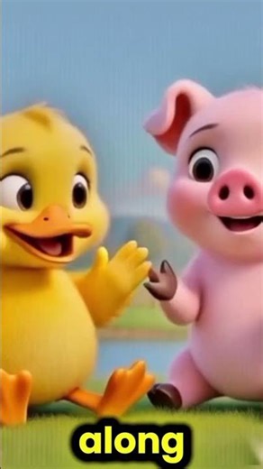 Quack Quack Moo moo! 🐄 Dance with baby duck and the #kidssongs #nurseryrhymes #tinyjungletunes