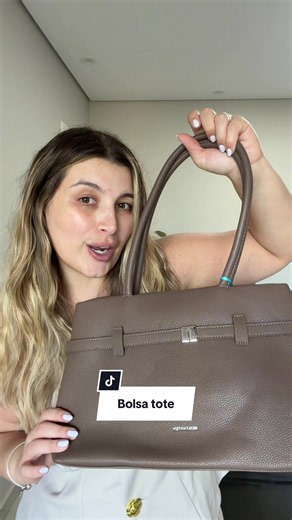 Bolsa tote perfeita para o dia a dia: chique e espaçosa
