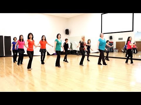 Around The Fire - Line Dance (Dance & Teach in English & 中文)
