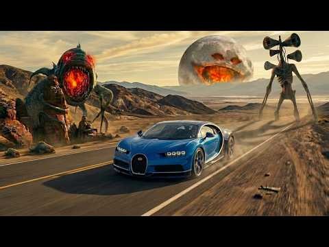 😱 I Escaped From Siren Head In a Supercar🏎