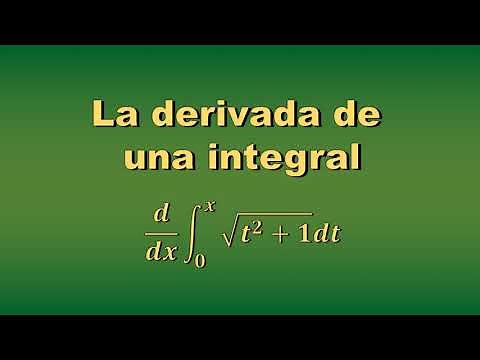 ¿Cómo calcular la DERIVADA de una INTEGRAL?
