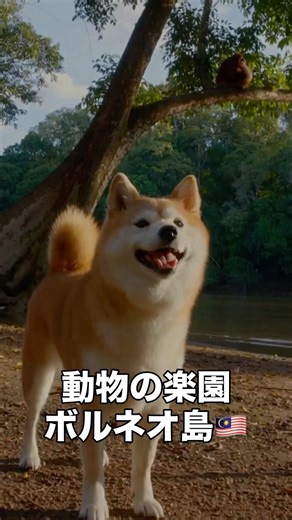 動物の楽園 マレーシア🇲🇾ボルネオ島