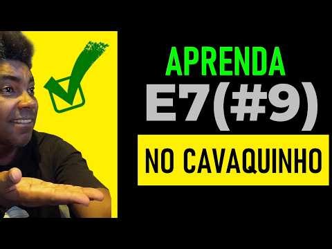 Como Fazer um Acorde E7(#9) No Cavaquinho (PASSO a PASSO) ✅