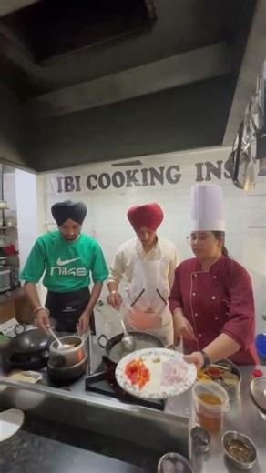 Cooking classes in Ludhiana..IBI Cooking Institute..#chefschool #food #bestcooking